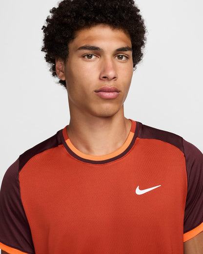 NikeCourt Advantage Men's Dri-FIT Tennis Top - Red - FD5320-626