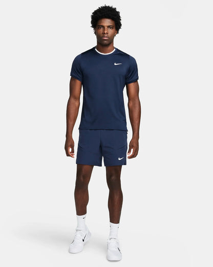 NikeCourt Advantage Men's Dri-FIT Tennis Top - Obsidian - FD5320-451