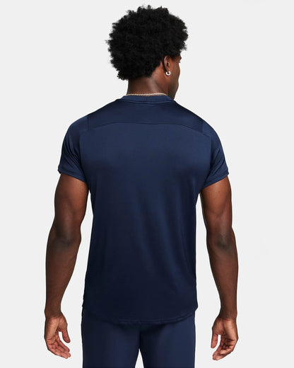 NikeCourt Advantage Men's Dri-FIT Tennis Top - Obsidian - FD5320-451