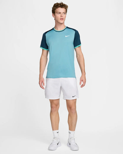 NikeCourt Advantage Men's Dri-FIT Tennis Top - Light Blue - FD5320-464