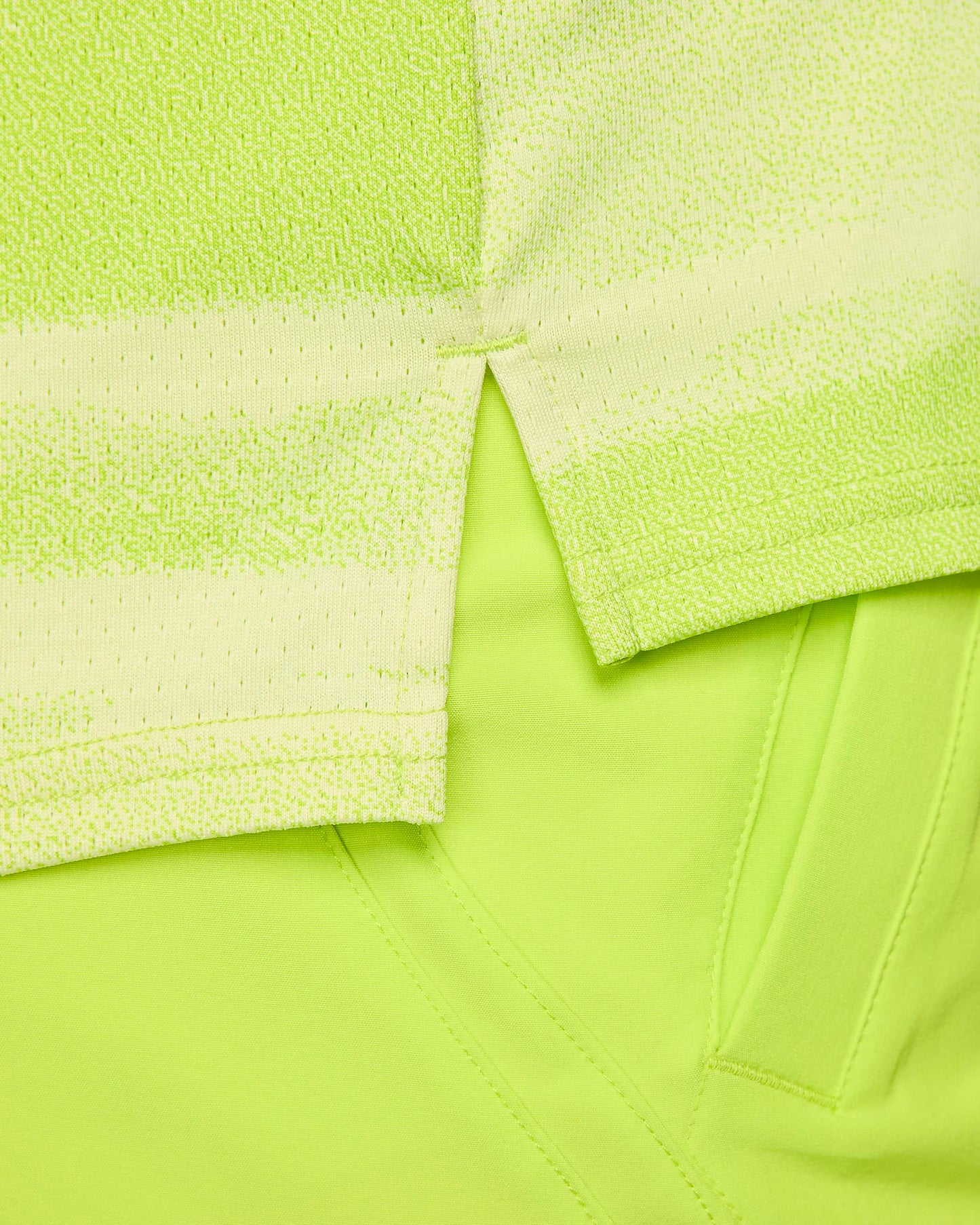 NikeCourt Advantage Men's Dri-FIT Tennis Top - Life Lime Black - FQ2088-751