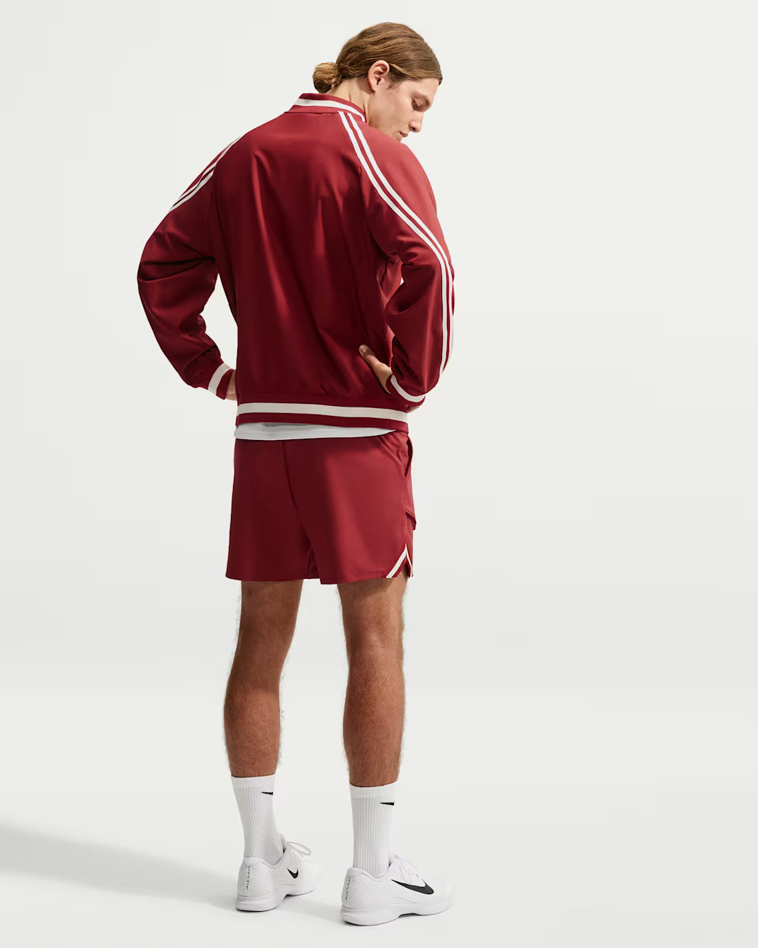 Nike Men's NikeCourt Dri-FIT Slam U2 Short New York - Red - IM5776-677