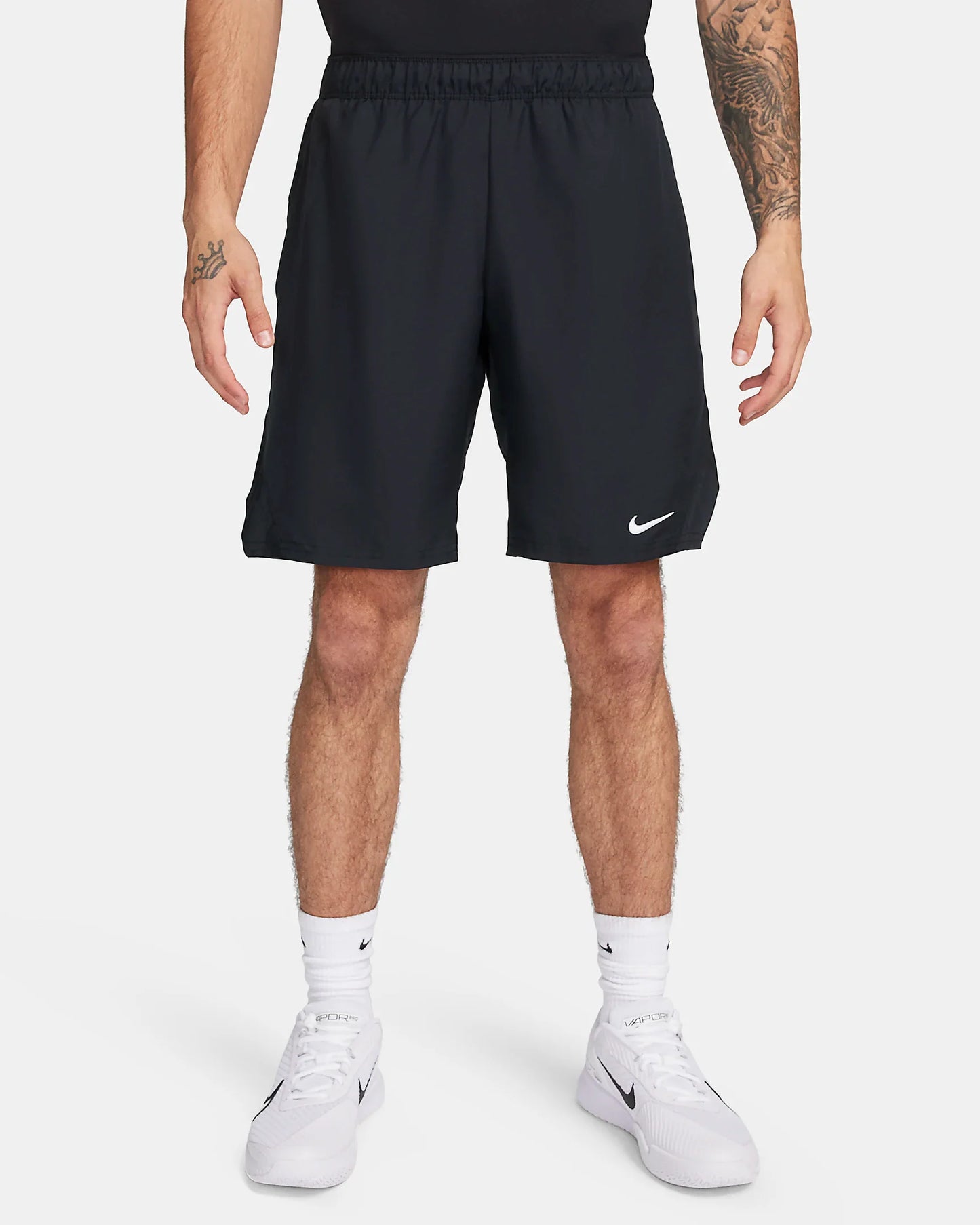 NikeCourt Advantage Men's Dri-FIT 9" Tennis Shorts - Black - FD5330-010
