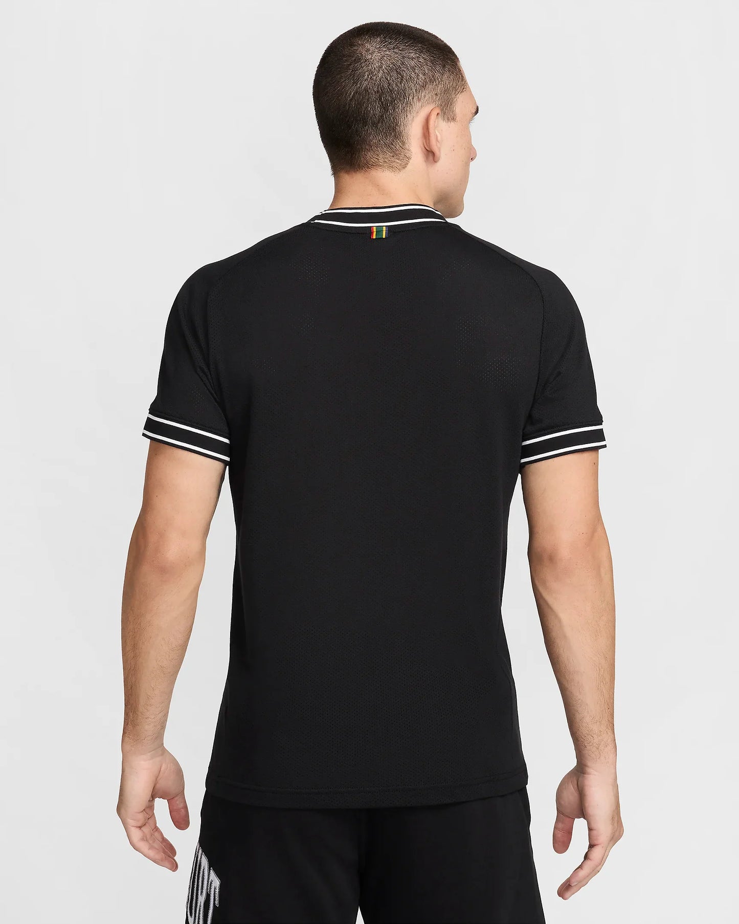 NikeCourt Heritage Men's Short-Sleeve Tennis Top - Black - FN0318-010
