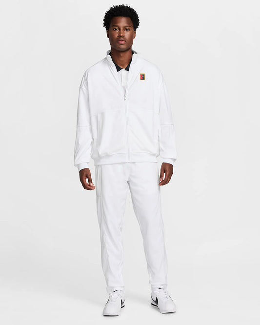 NikeCourt Heritage Men's Tennis Jacket - White - FZ6925-100
