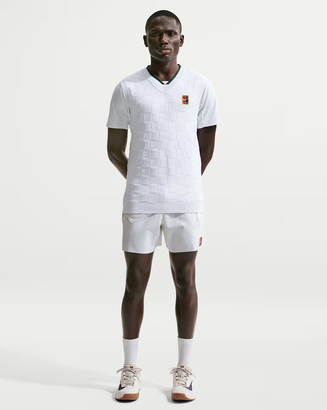 Nike Men's NikeCourt Slam Sweater Vest - White - IF1929-100