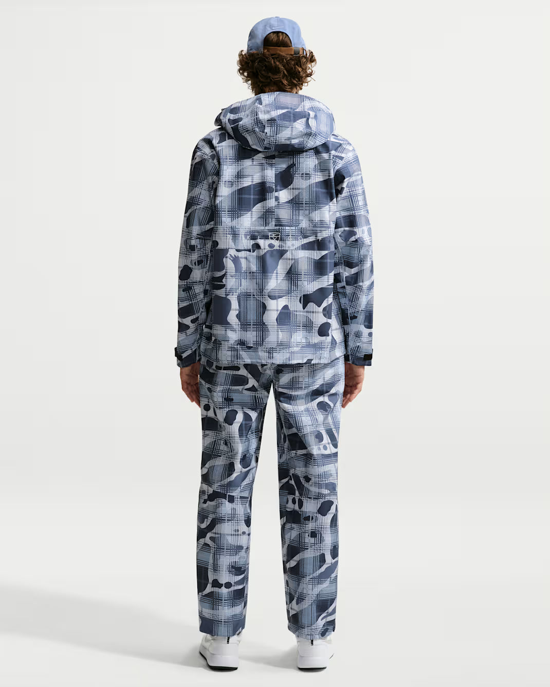 Nike Par Men's Storm-FIT ADV Camo Loose Golf Jacket - College Navy/White - IO0695-419