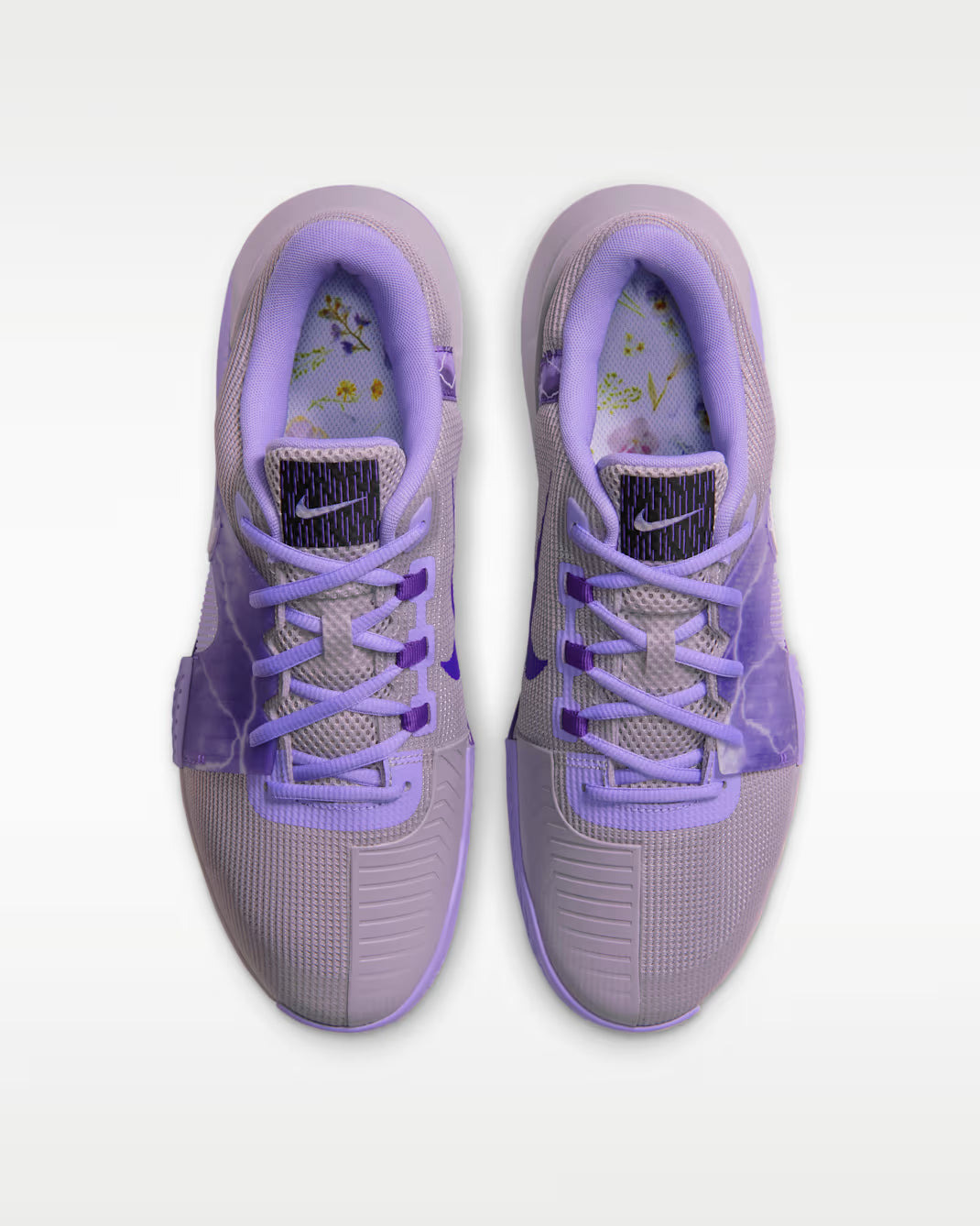 Nike Men's Hard Court GP Challenge 1.5 Premium - Silver Lilac/Purple Pulse-Hyper Grape - JA3504-001