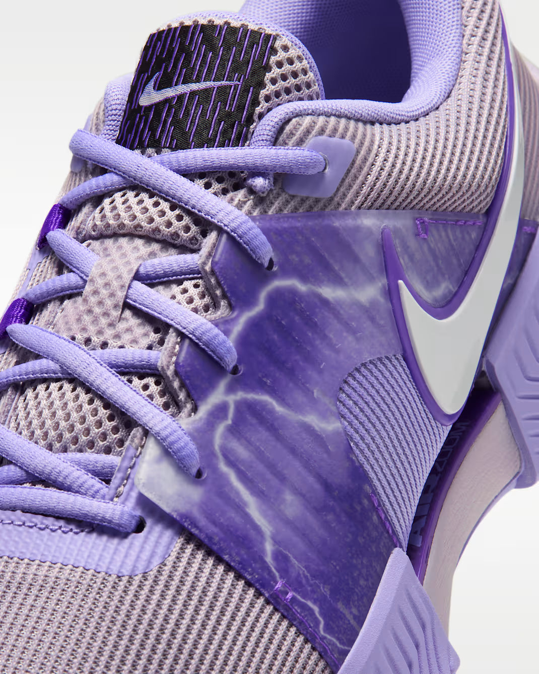 Nike Men's Hard Court GP Challenge 1.5 Premium - Silver Lilac/Purple Pulse-Hyper Grape - JA3504-001