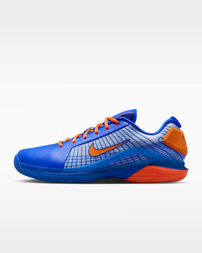 Nike Men's Hard Court Nike Vapor 12v- Blue/ Orange / Platinum - HQ2602-400