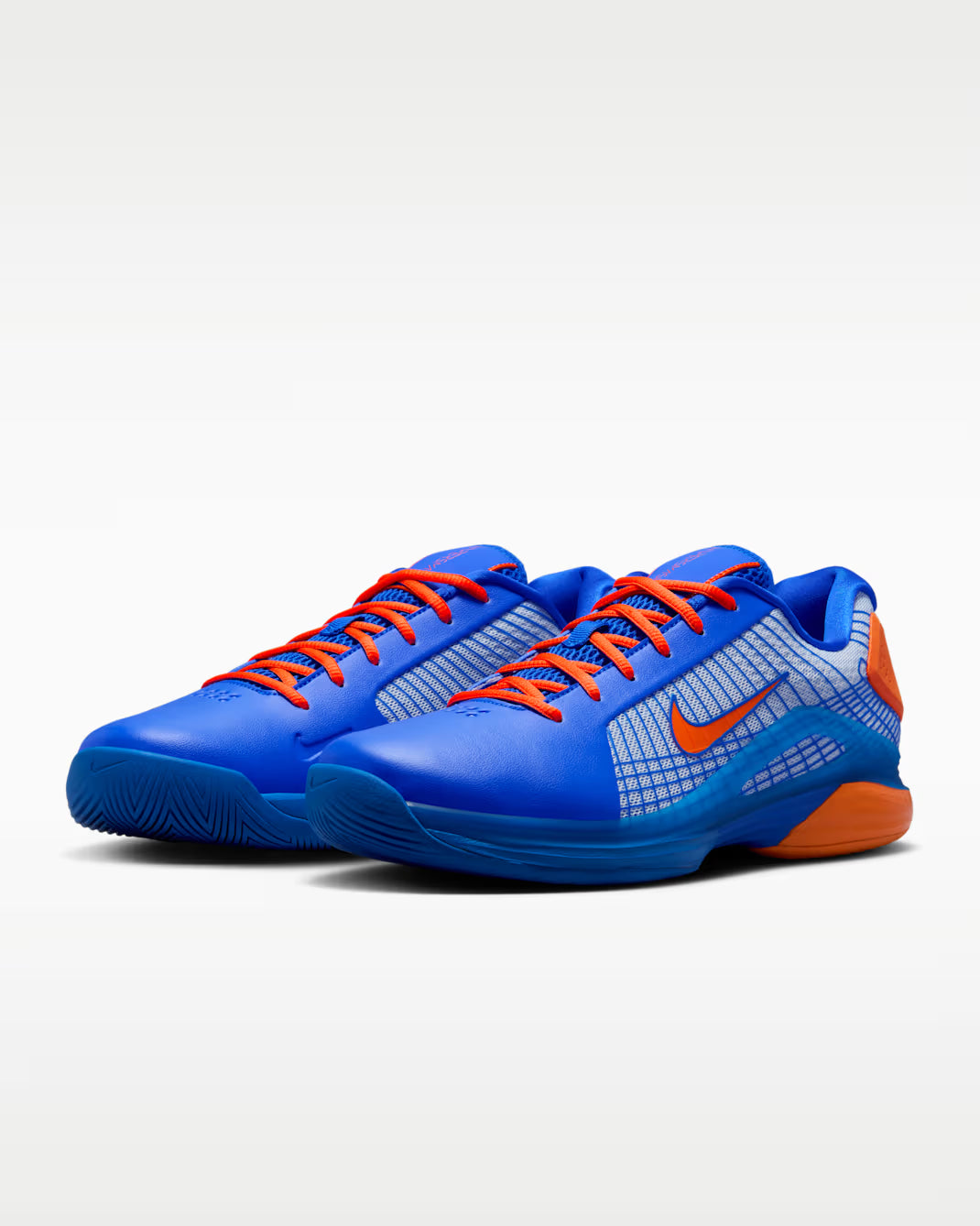 Nike Men's Hard Court Nike Vapor 12v- Blue/ Orange / Platinum - HQ2602-400