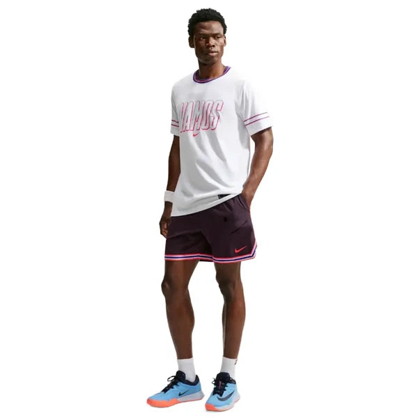 Nike Men's NikeCourt Dri-FIT Slam U1 Short New York - Burgundy - IM5791-647