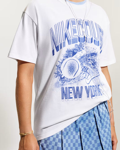 Nike Women's NikeCourt Slam Tee US Open - White - IO0930-100