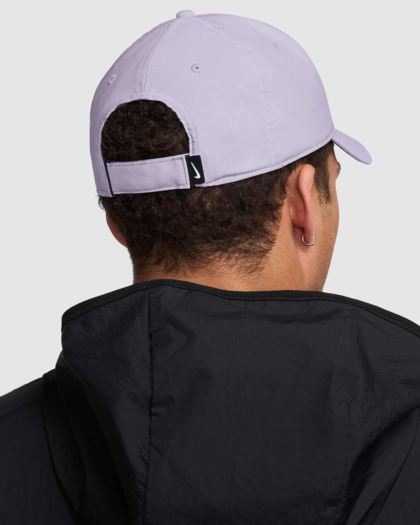 Nike Dri-FIT Club Structured Swoosh Cap - Lilac Ice White - FB5625-533