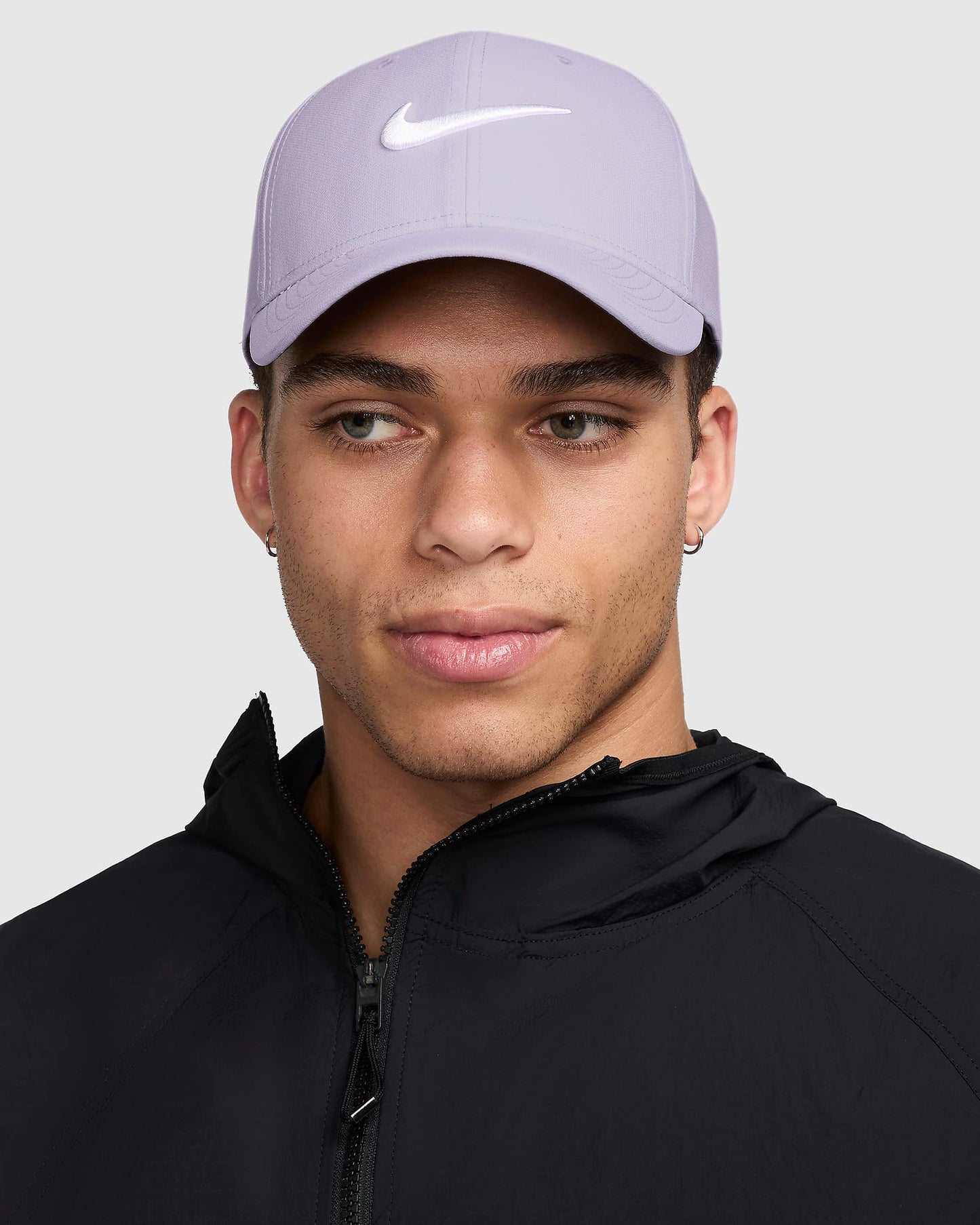 Nike Dri-FIT Club Structured Swoosh Cap - Lilac Ice White - FB5625-533