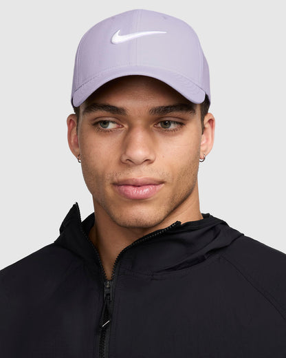 Nike Dri-FIT Club Structured Swoosh Cap - Lilac Ice White - FB5625-533