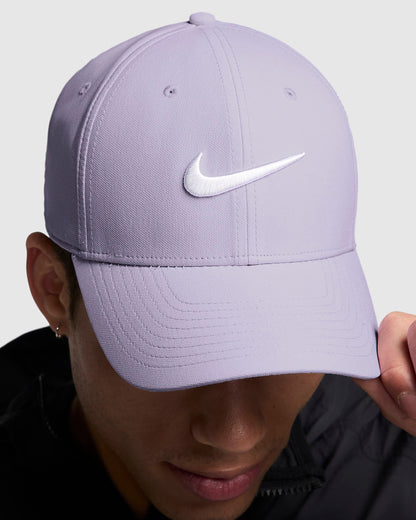 Nike Dri-FIT Club Structured Swoosh Cap - Lilac Ice White - FB5625-533