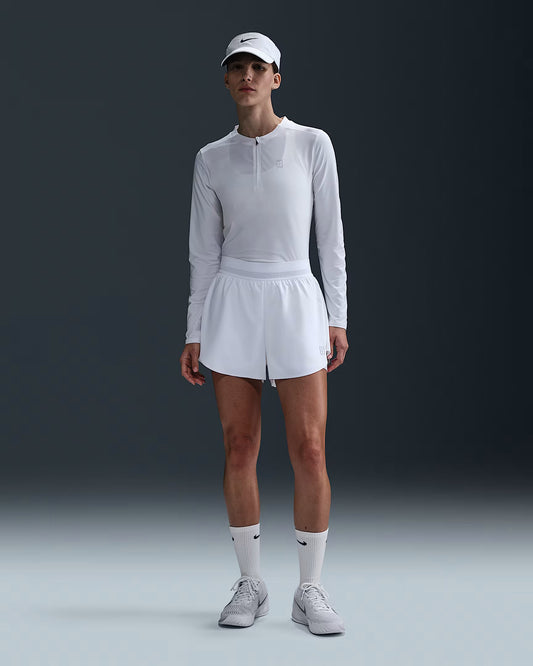 NikeCourt Advantage Ace Women's Shorts - White - FZ6723-100