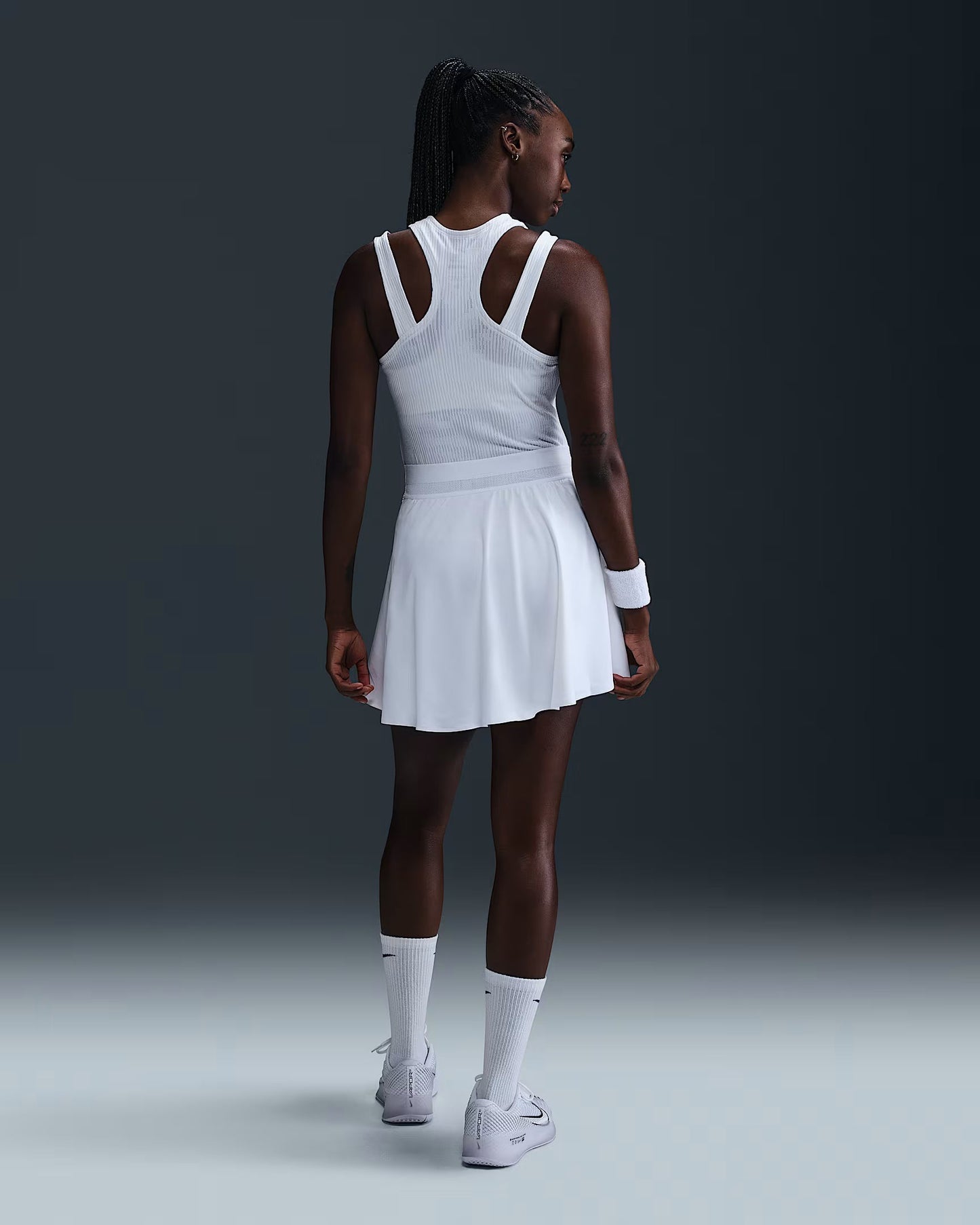 NikeCourt Advantage Women's Dri-FIT Tennis Skirt - White - FZ6726-100