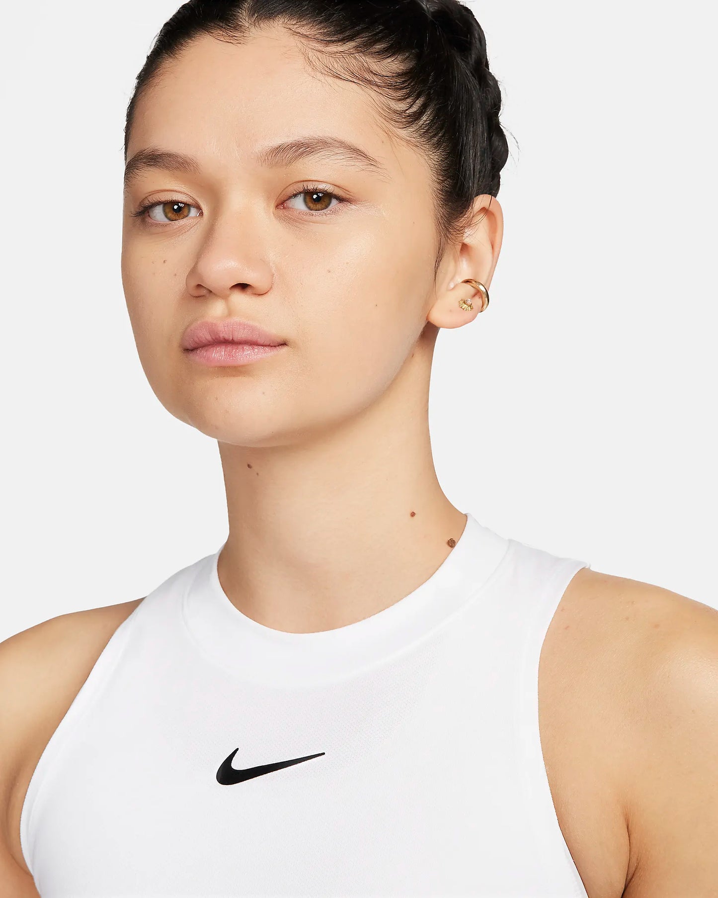 NikeCourt Advantage Women's Dri-FIT Tennis Tank Top - White - FD5673-100