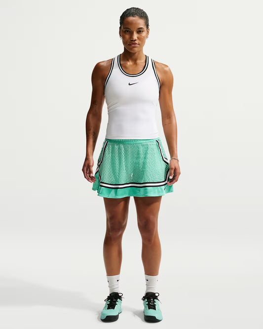 NikeCourt Women's Slam High-Waisted Skirt US Open - Mint - IM9423-356