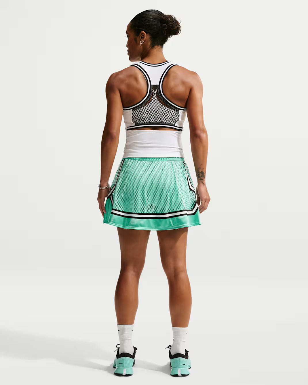 NikeCourt Women's Slam High-Waisted Skirt US Open - Mint - IM9423-356