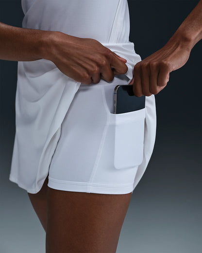 NikeCourt Victory Women's Dri-FIT Flouncy Tennis Skirt - 2025 - White - FD6528-100