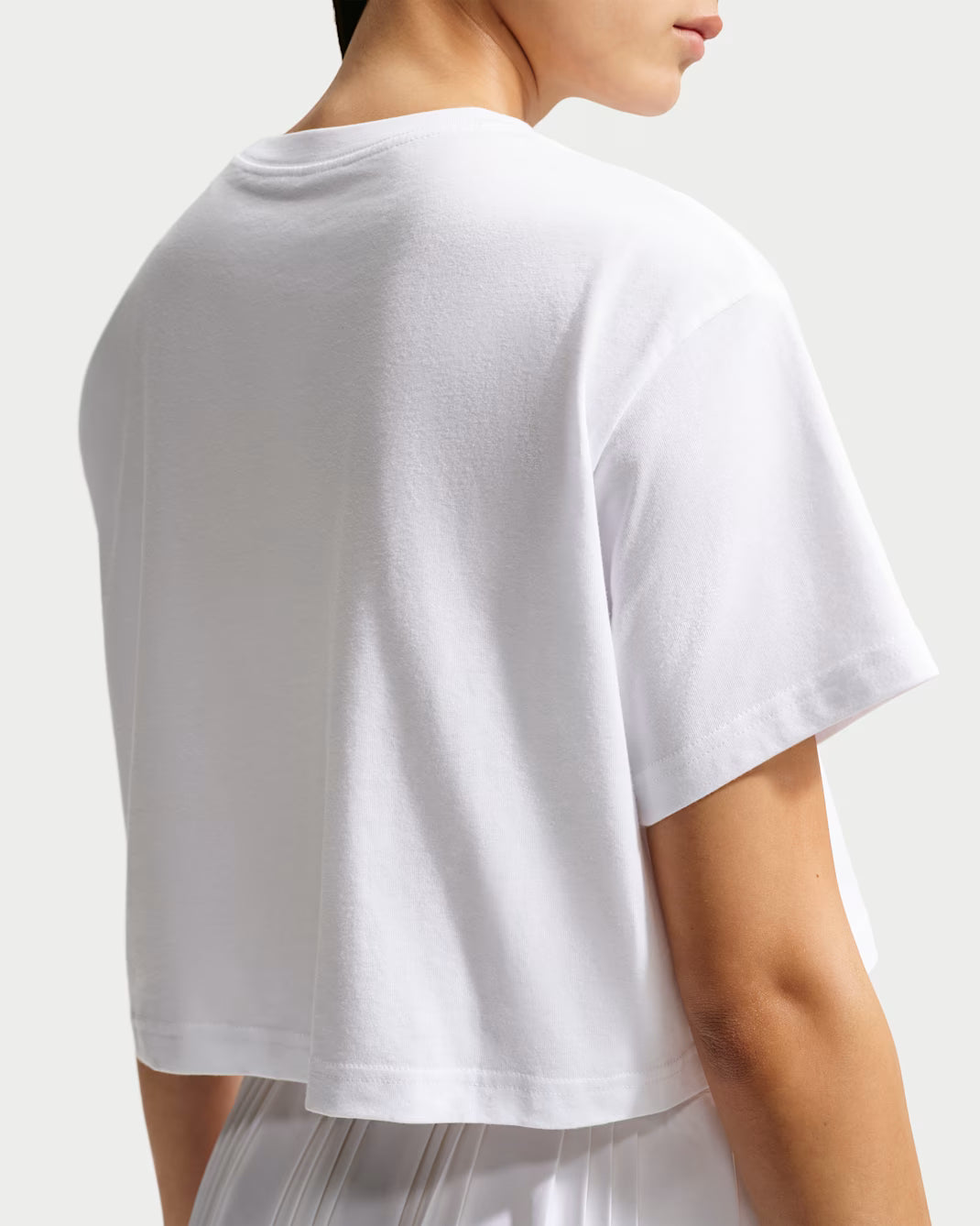 Nike Women's Tee Slam Crop - White - IM0310-100