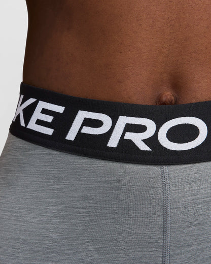 Nike Pro Leggings - Smoke Grey Htr Black White - CZ9779-084