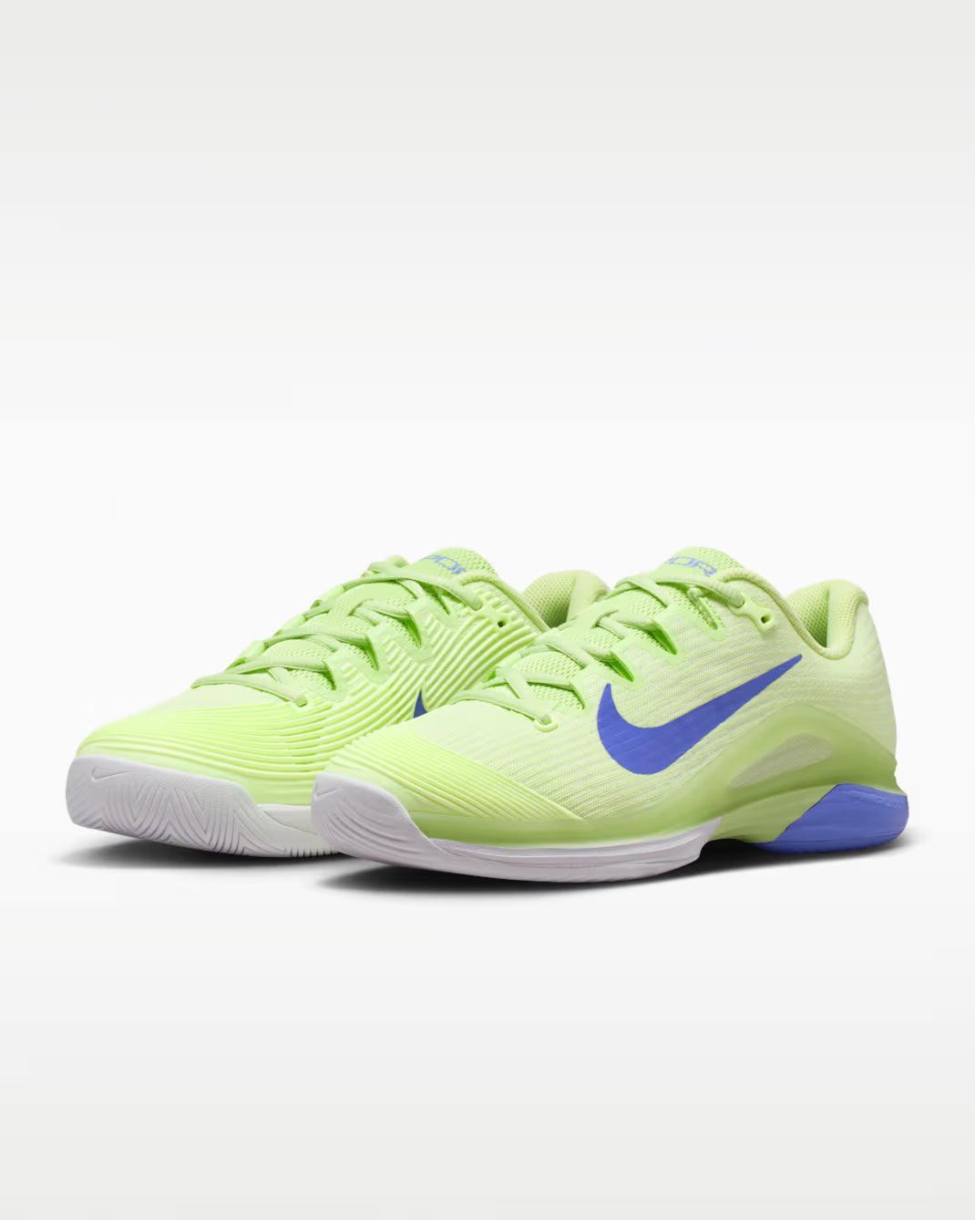 Nike Vapor 12 Women's Hard Court Tennis Shoes - Lime - FV5554-300