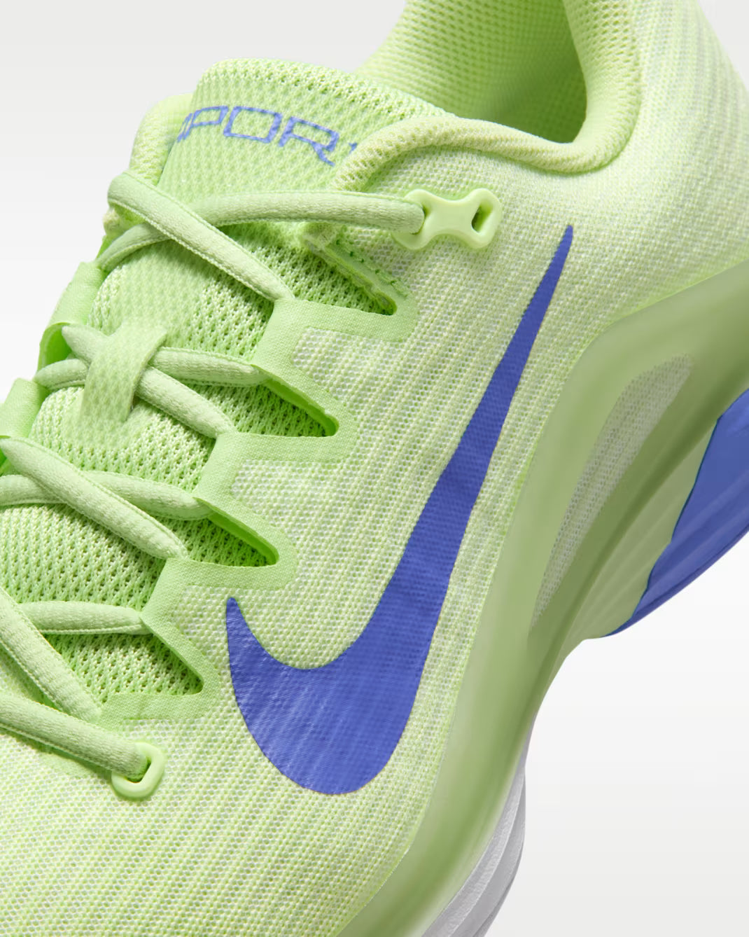 Nike Vapor 12 Women's Hard Court Tennis Shoes - Lime - FV5554-300