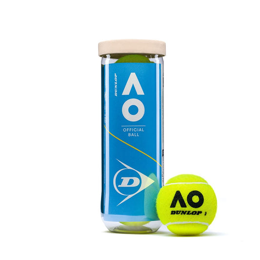 Dunlop Australian Open tennis ball can with ball