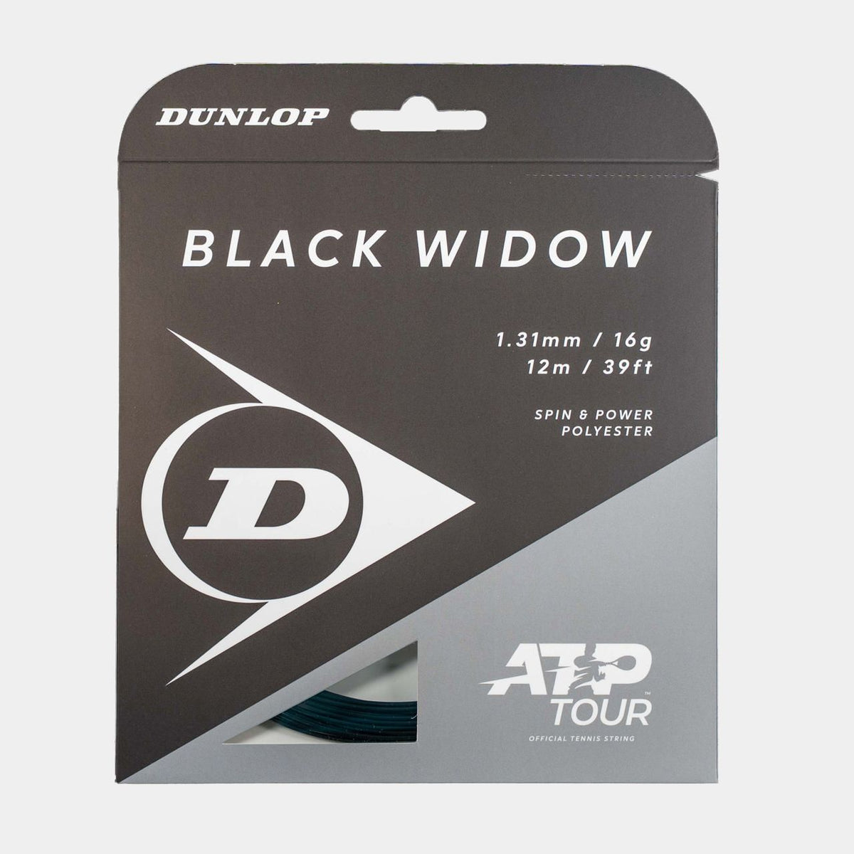 Dunlop Black Widow tennis string 12 m set