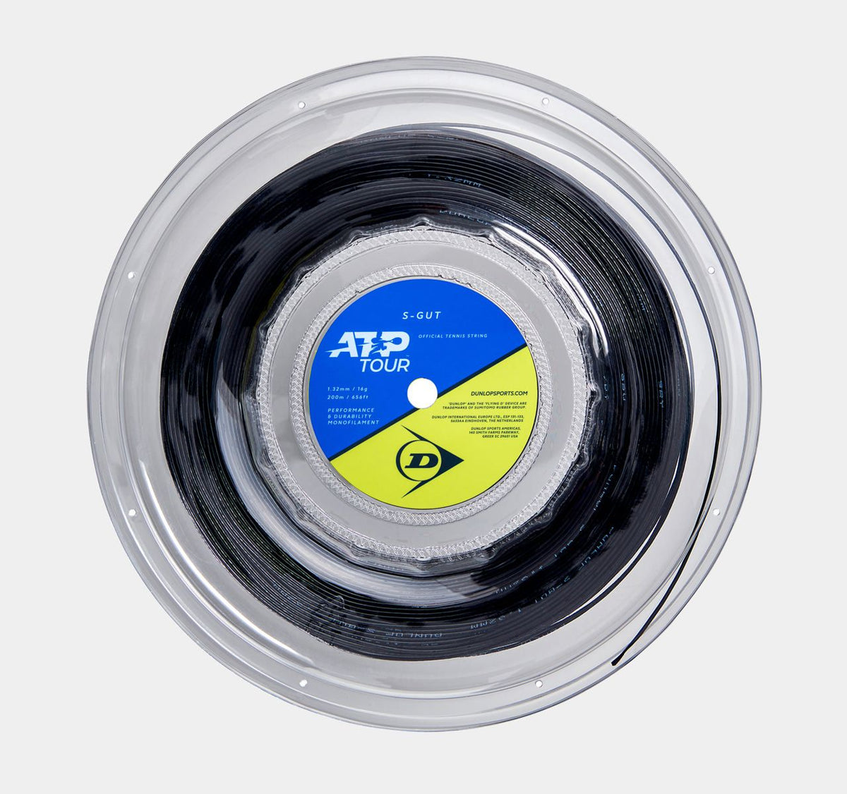 Dunlop S-Gut tennis string 200 m reel