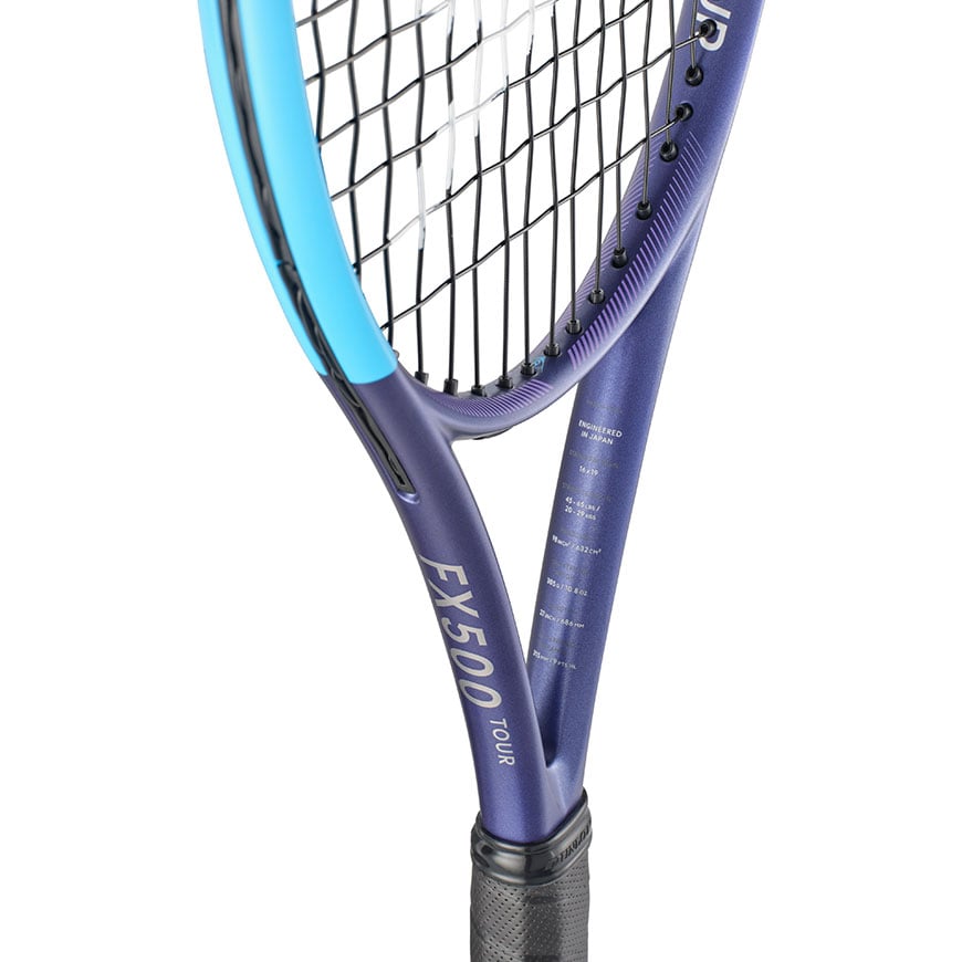 Dunlop FX 500 Tour 2026 tennis racquet technology detail