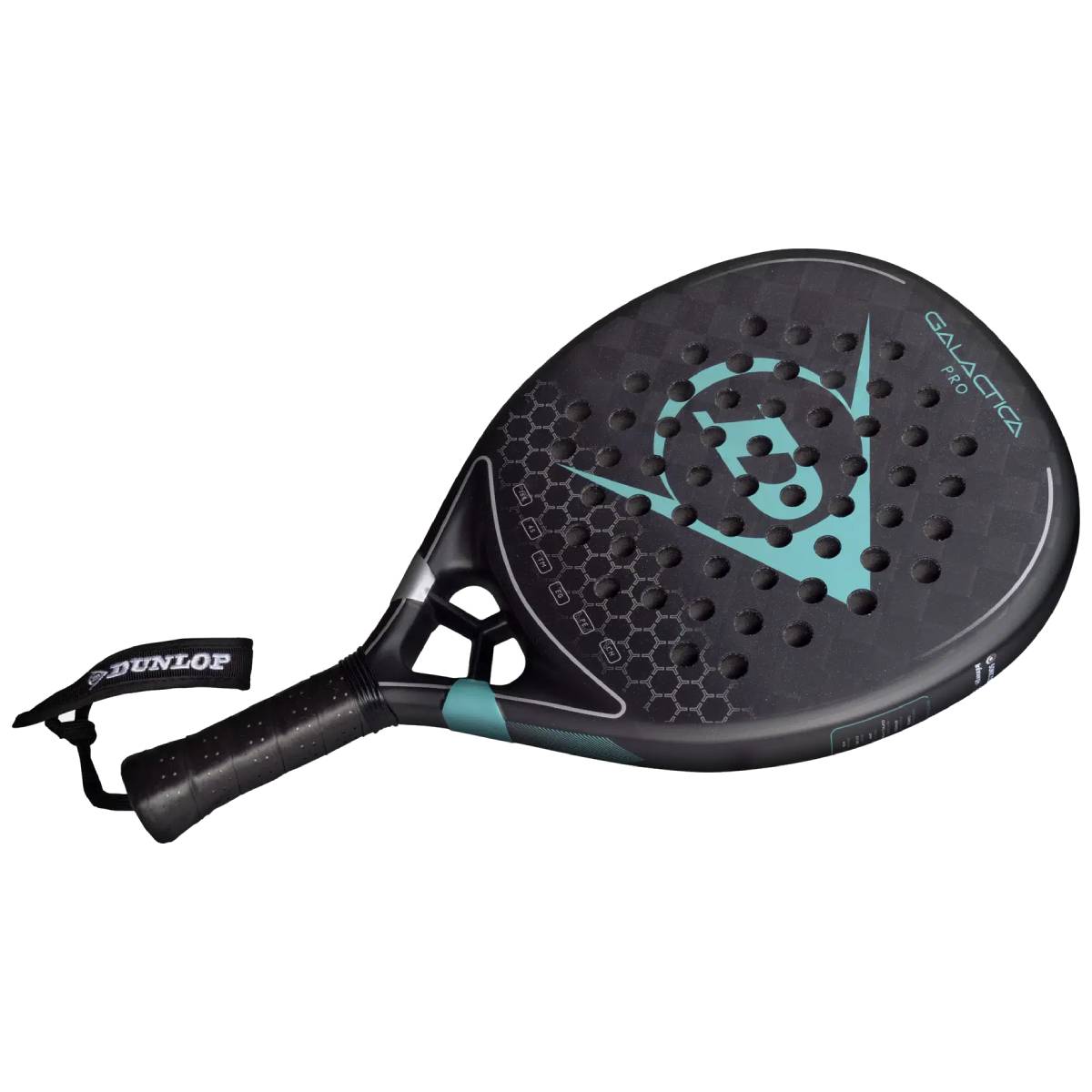 Dunlop Galactica Pro Padel racquet side view