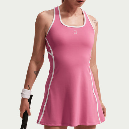 NikeCourt Women's Dri-FIT Advantage Dress - Peony - IO0475-641