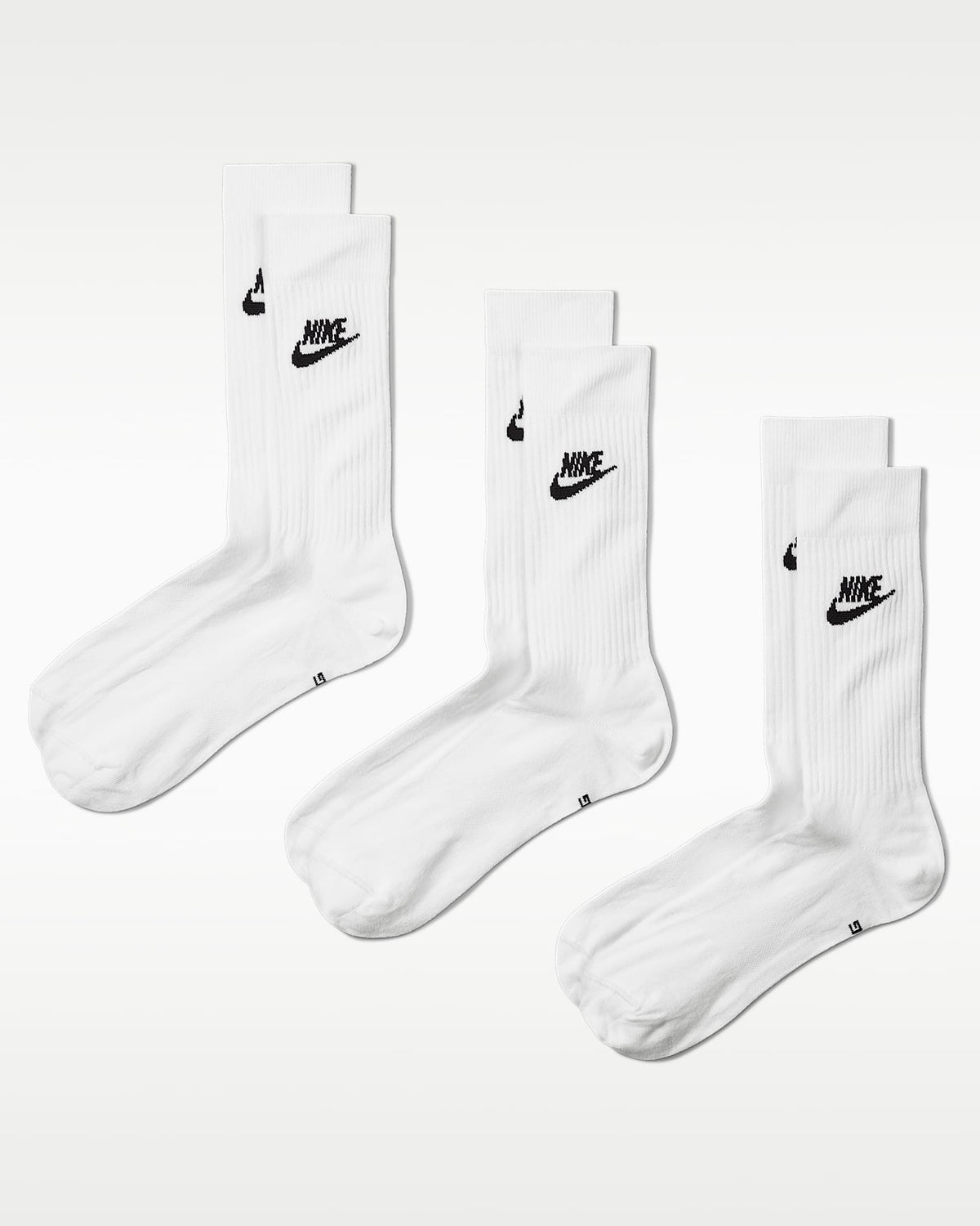 Nike Sportswear Everyday Essential Crew Socks White - DX5025-100