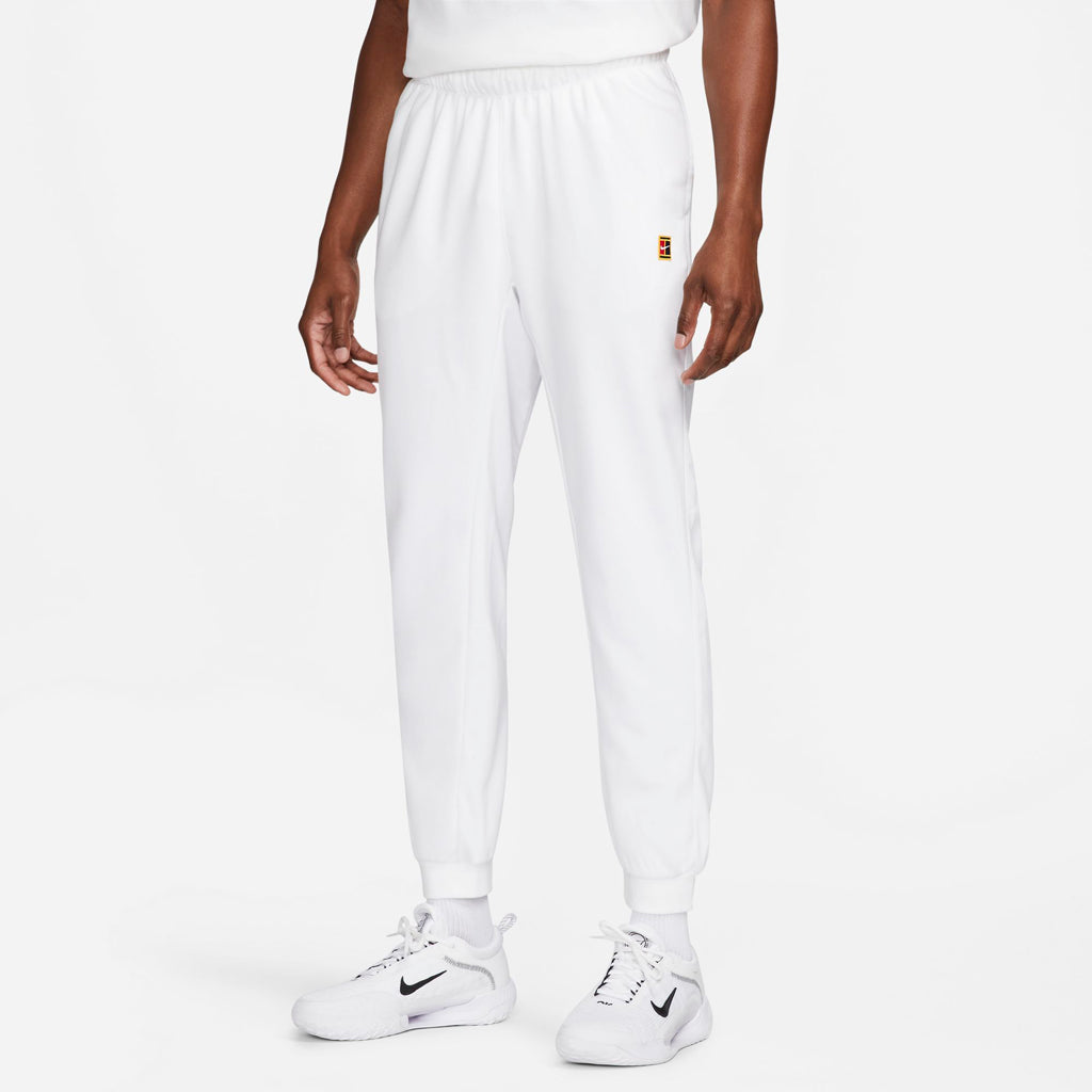 NikeCourt Heritage Men's French Terry Tennis Pants - White - DQ4587-100