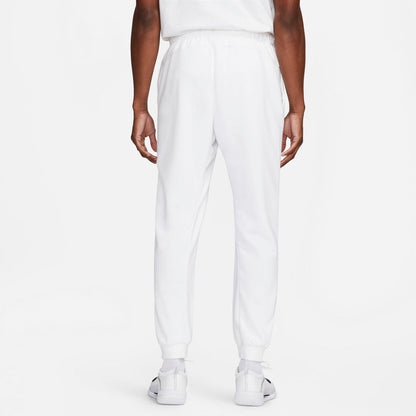 NikeCourt Heritage Men's French Terry Tennis Pants - White - DQ4587-100