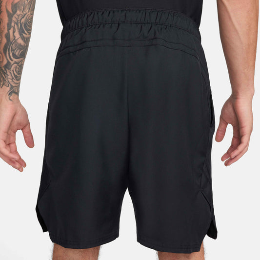 NikeCourt Victory Men's Dri-FIT 9" Tennis Shorts - Black - FD5384-010