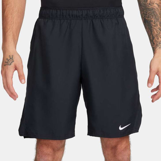 NikeCourt Victory Men's Dri-FIT 9" Tennis Shorts - Black - FD5384-010