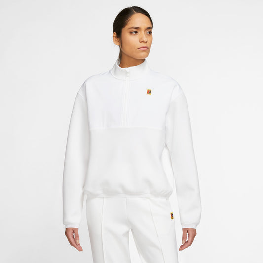 NikeCourt Heritage Women's Dri-FIT 1/2-Zip Tennis Jacket