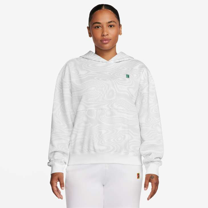 NikeCourt Heritage Women's Dri-FIT Oversized Printed Tennis Hoodie