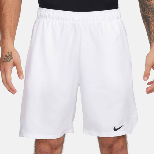 NikeCourt Victory Men's Dri-FIT 9" Tennis Shorts - White - FD5384-100