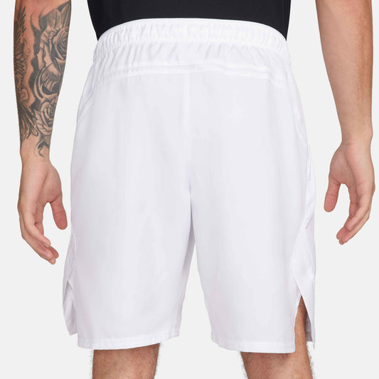 NikeCourt Victory Men's Dri-FIT 9" Tennis Shorts - White - FD5384-100