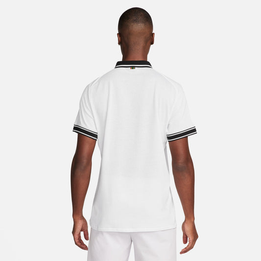 NikeCourt Heritage Men's Tennis Polo - White - FQ2101-100