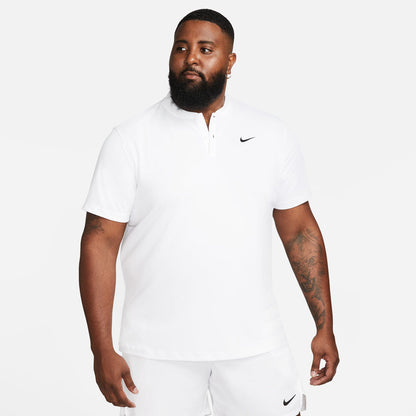 NikeCourt Dri-FIT Men's Tennis Blade Polo - White - DJ4167-100