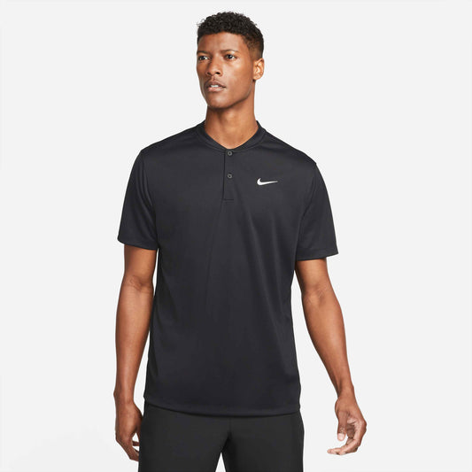 NikeCourt Dri-FIT Men's Tennis Blade Polo - Black - DJ4167-010