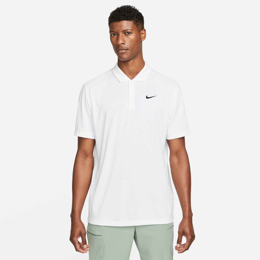 NikeCourt Dri-FIT Men's Tennis Polo - White - DH0857-100